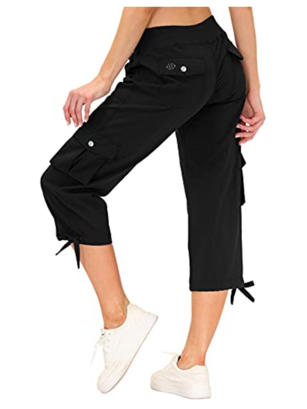 Women's Cargo Hiking Capri Pants Lightweight Quick Dry Athletic Outdoor